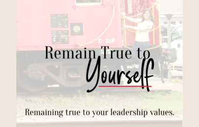 Blog Post: Remaining True to Yourself